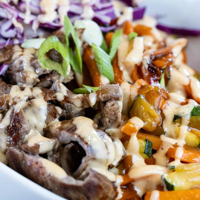 Korean BBQ Rice Bowl