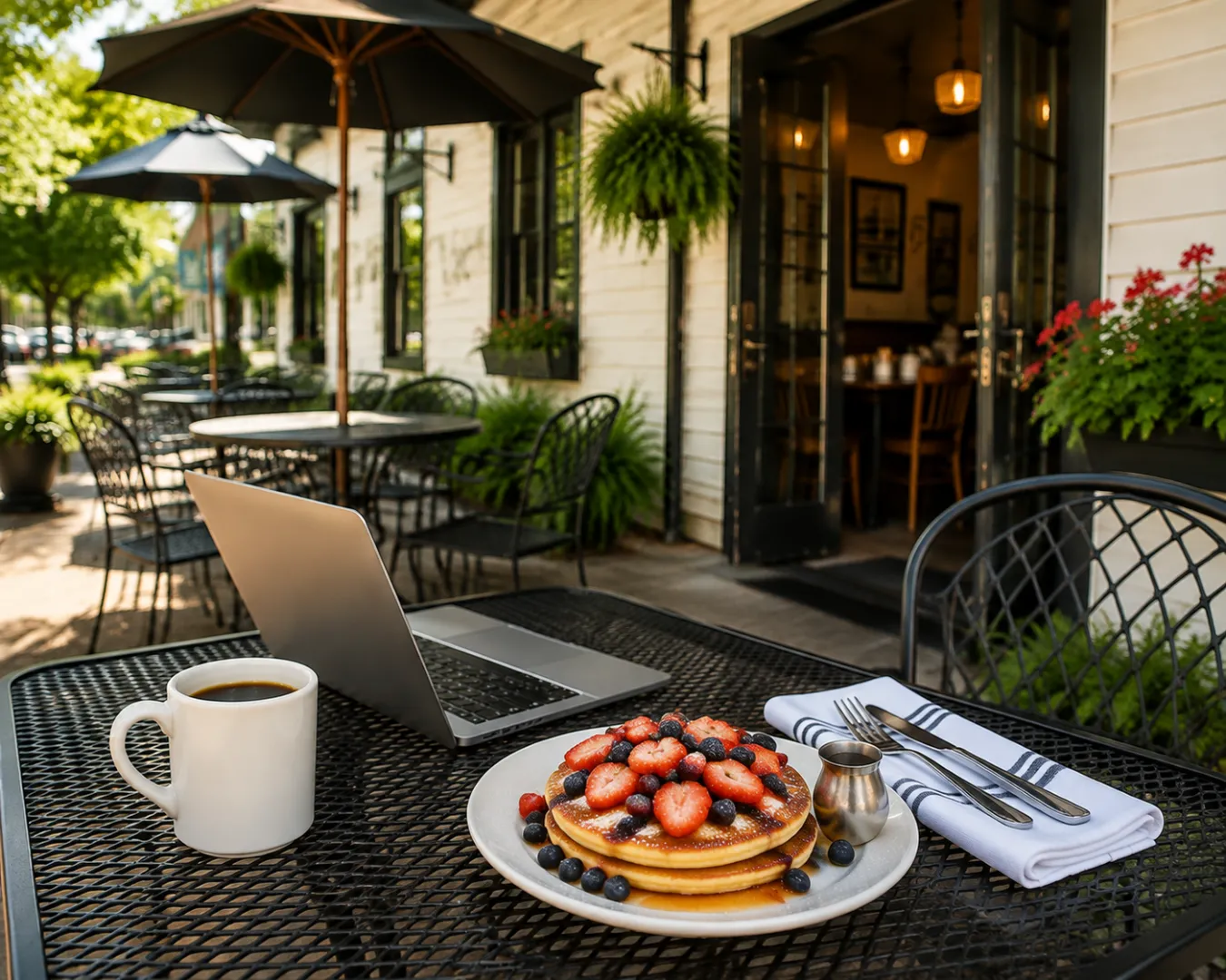 Enjoy a Relaxed Morning with Outdoor Seating and Wi-Fi at The Skillet NJ