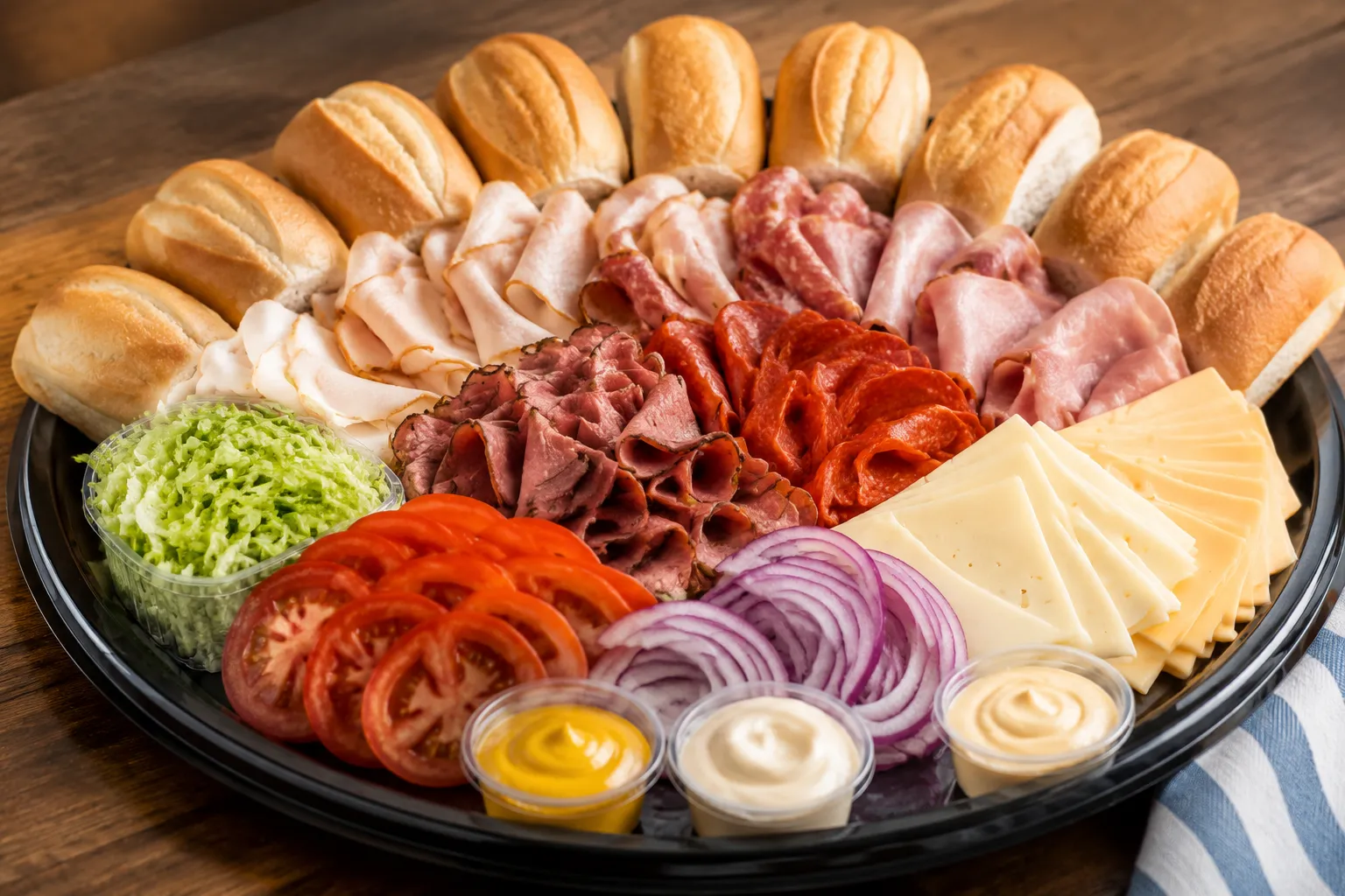 The Skillet NJ's Cold Cut Platters Anchor a Freehold Office Lunch