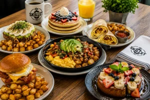 Organic farm fresh breakfast dishes at The Skillet NJ in Freehold